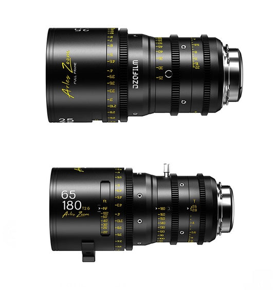 DZO ARLES ZOOM                         25–75mm 
65–180 mm                              (Montura PL )