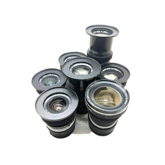 Óptica Canon FD. Montura/E